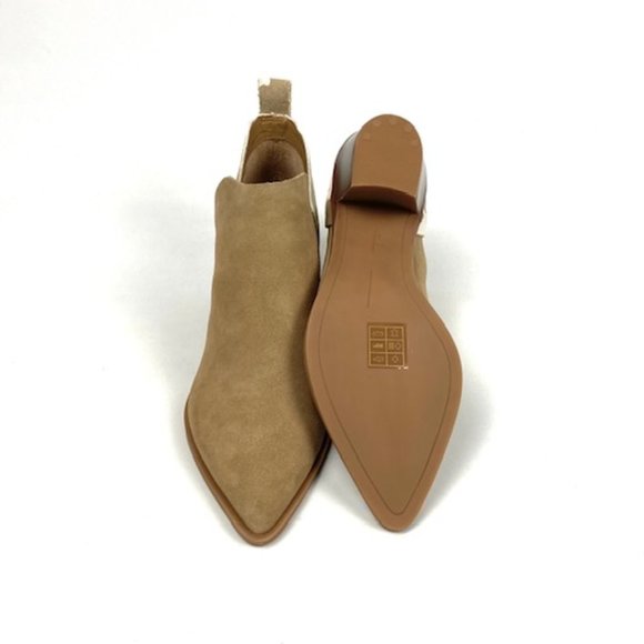 New Dolce Vita Satara Desert Multi Suede Leather Ankle Bootie 8.5 - Picture 6 of 8